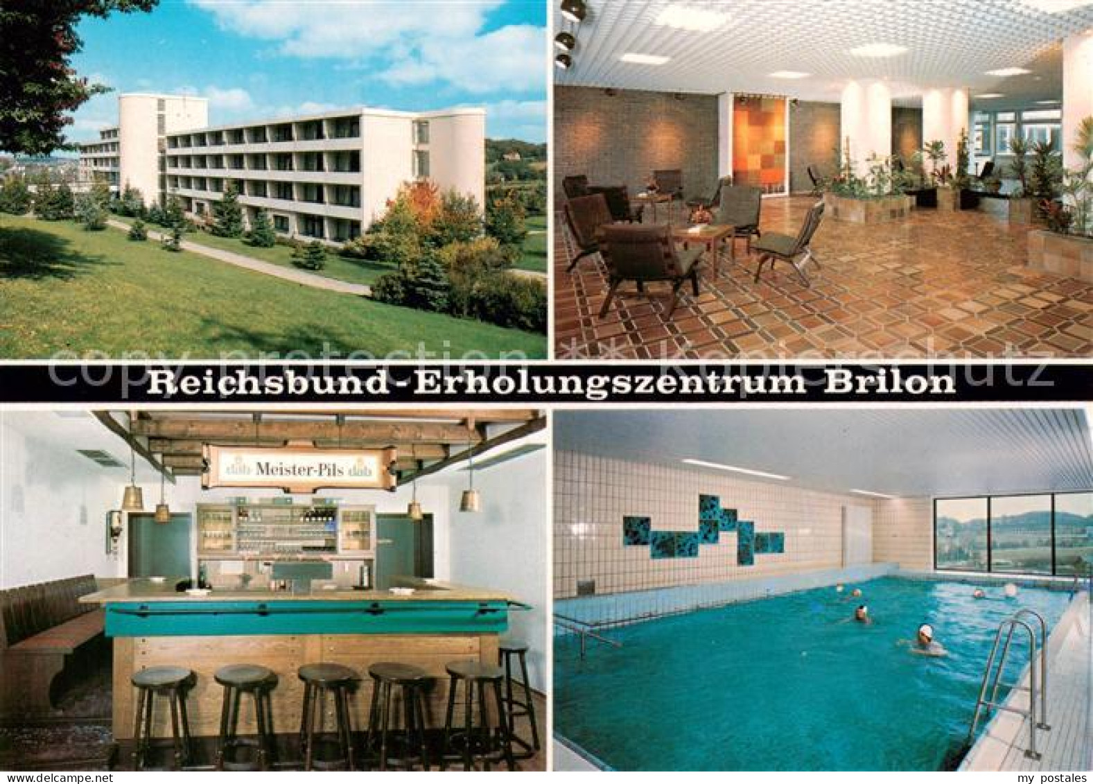 73860486 Brilon Reichsbund Erholungszentrum Brilon Foyer Bar Hallenbad Brilon - Brilon