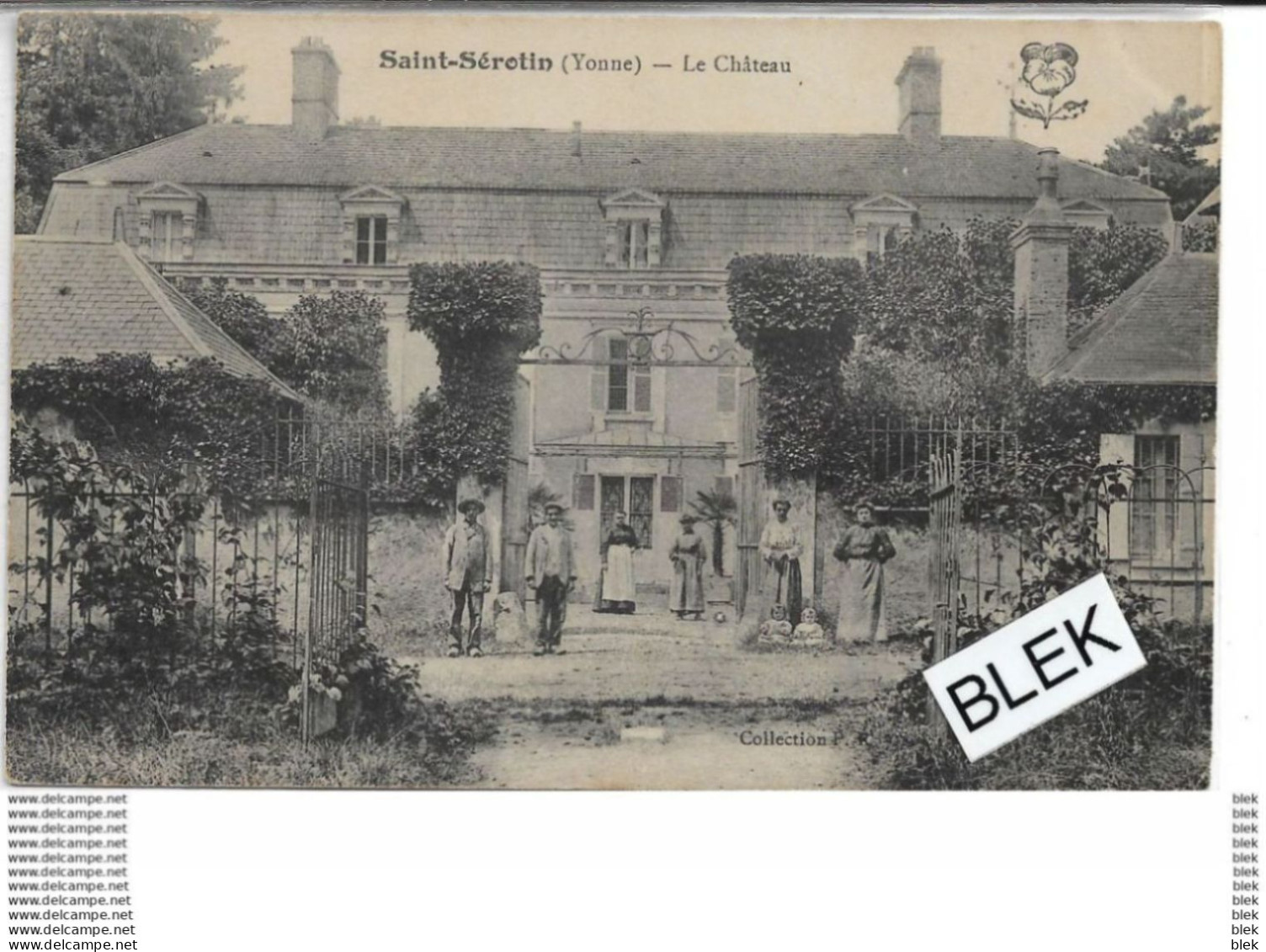 89 . Yonne .  Saint Sérotin .  Le Chateau . - Autres & Non Classés