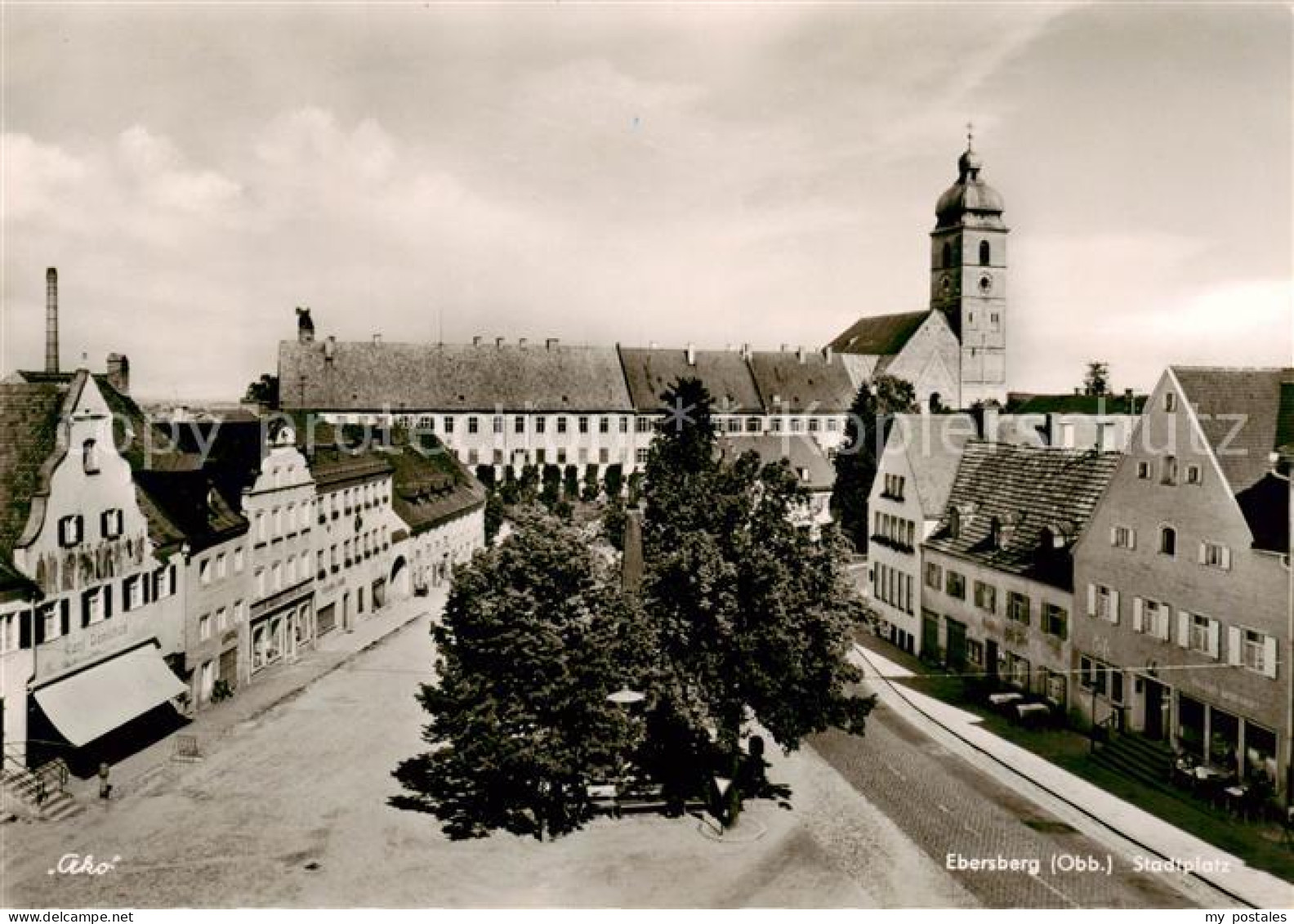 73860434 Ebersberg Oberbayern Stadtplatz Kirche Ebersberg Oberbayern - Ebersberg