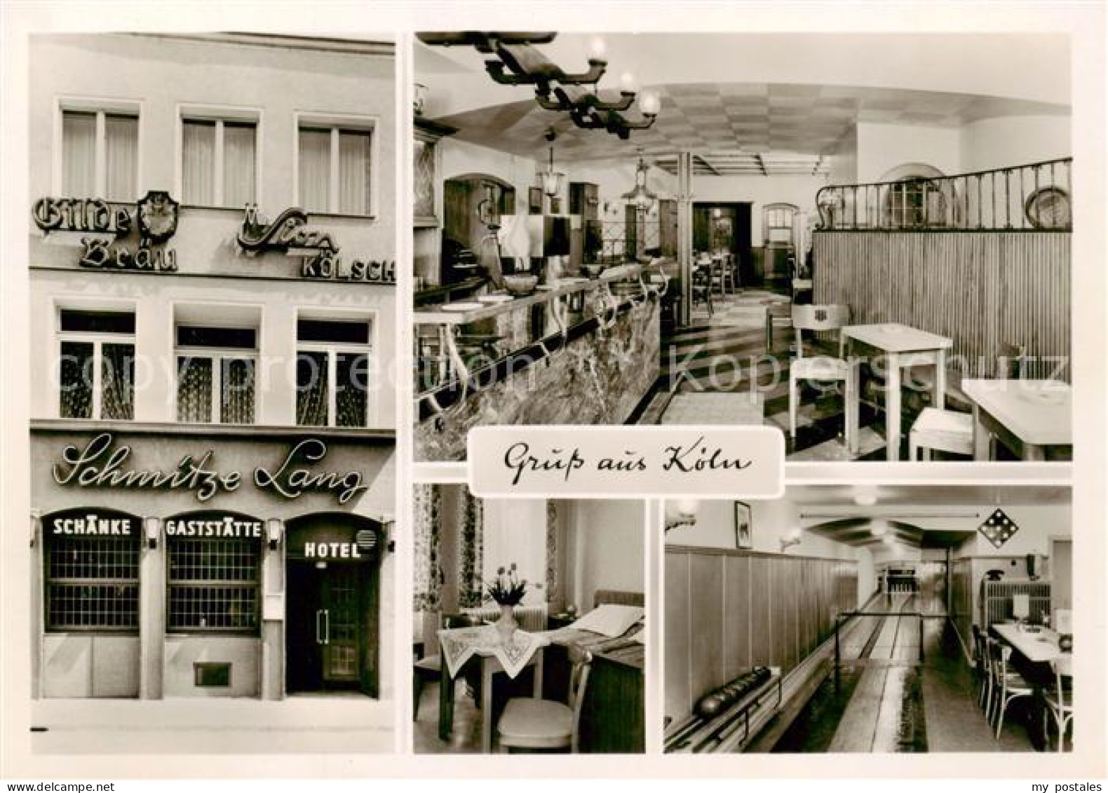 73860428 Koeln  Rhein Obergarige Gaststaette Und Hotel Schmitze Lang Gastraum Ke - Koeln