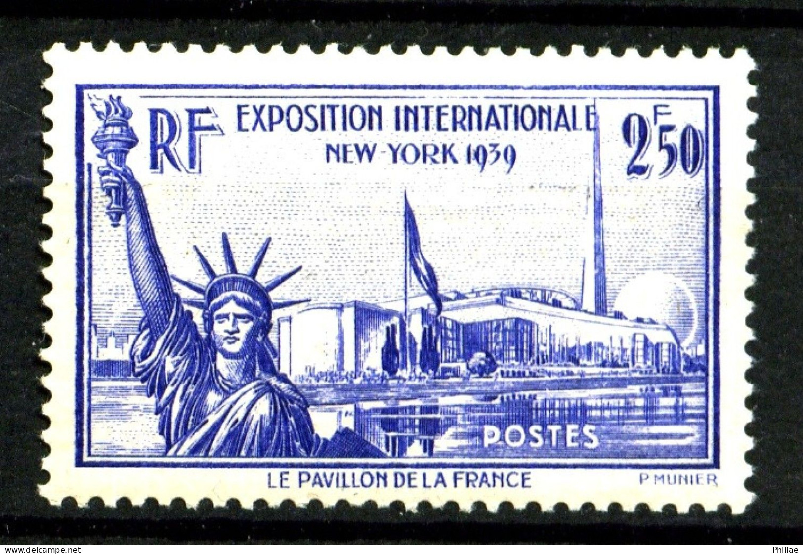 458 - 2F50 Exposition De New-York - Neuf N** - TB - Unused Stamps