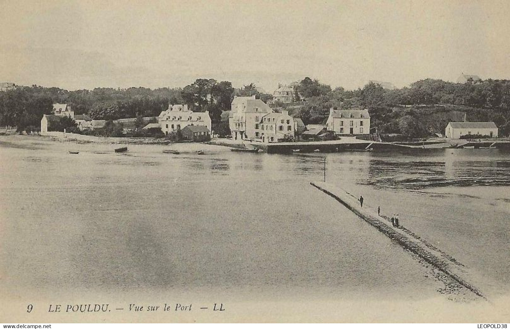 LE POULDU Vue Sur Le Port - Le Pouldu