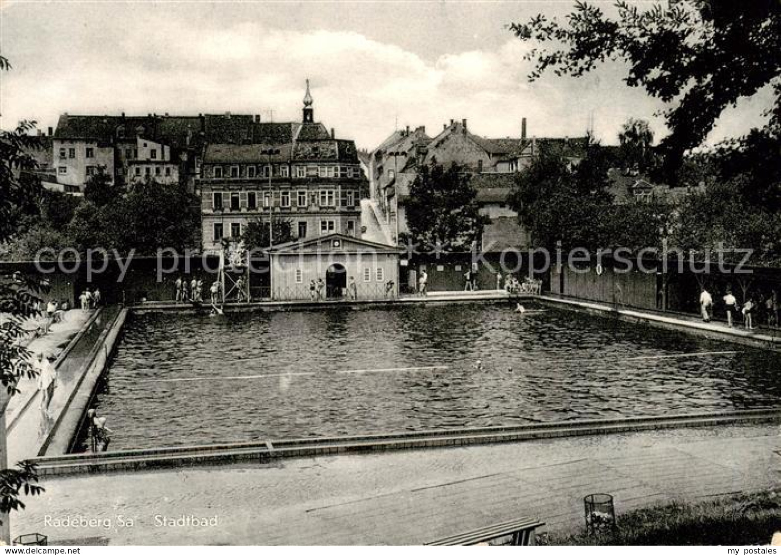 73860411 Radeberg Sachsen Stadtbad Radeberg Sachsen - Sonstige & Ohne Zuordnung