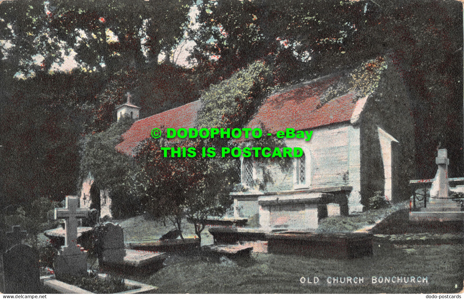 R508119 Old Church Bonchurch. The London View - Altri & Non Classificati