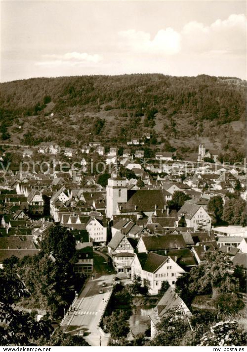 73860394 Kuenzelsau Stadtpanorama Mit Blick Zur Kirche Kuenzelsau - Kuenzelsau