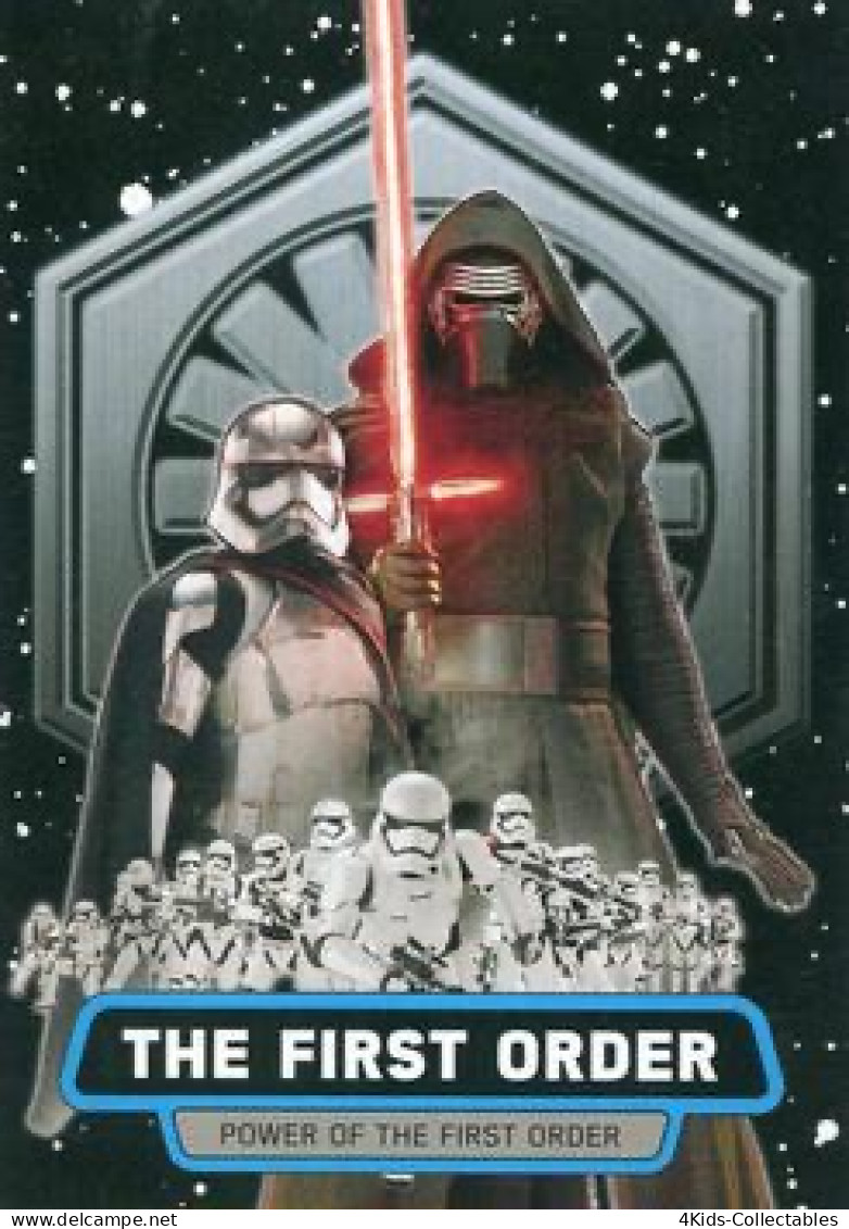 2015 Topps STAR WARS Journey To The Force Awakens "Power Of The First Order" FO-8 The First Order - Star Wars
