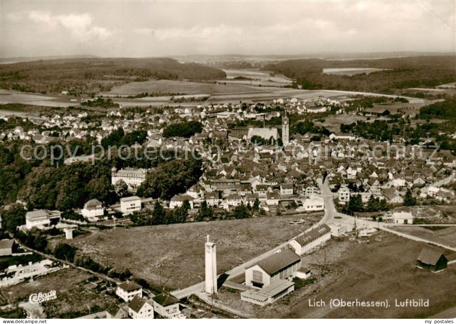 73860354 Lich Hessen Fliegeraufnahme Lich Hessen - Lich