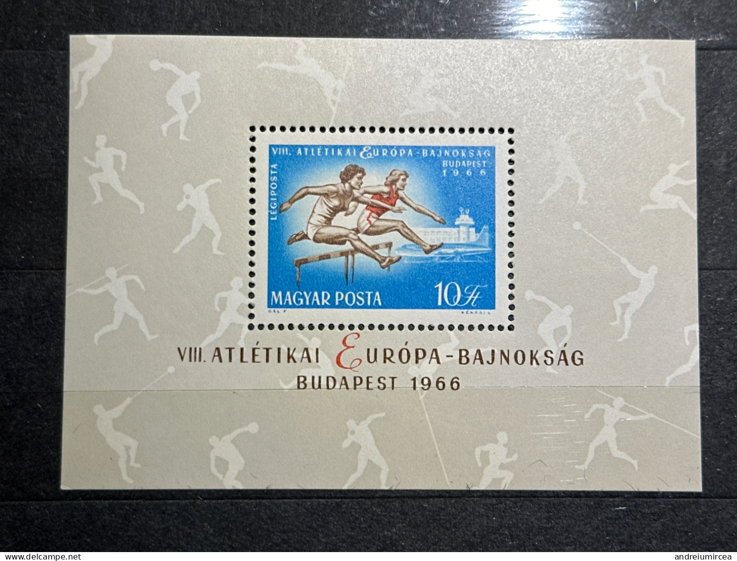 1966 MNH Atletikat Europa Bajnoksag - Nuovi