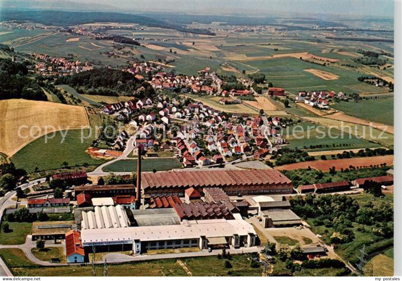 73860329 Erfenbach Industriegebaeude Fliegeraufnahme Erfenbach - Kaiserslautern