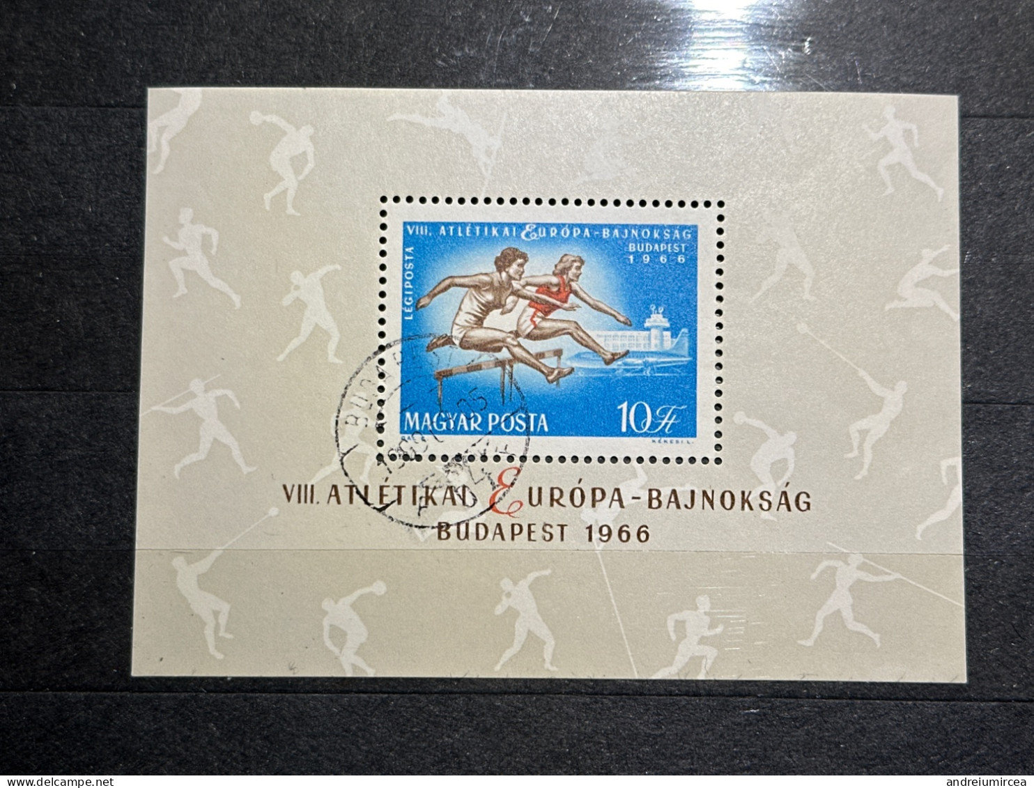 1966 Used Atletikat Europa Bajnoksag - Usati