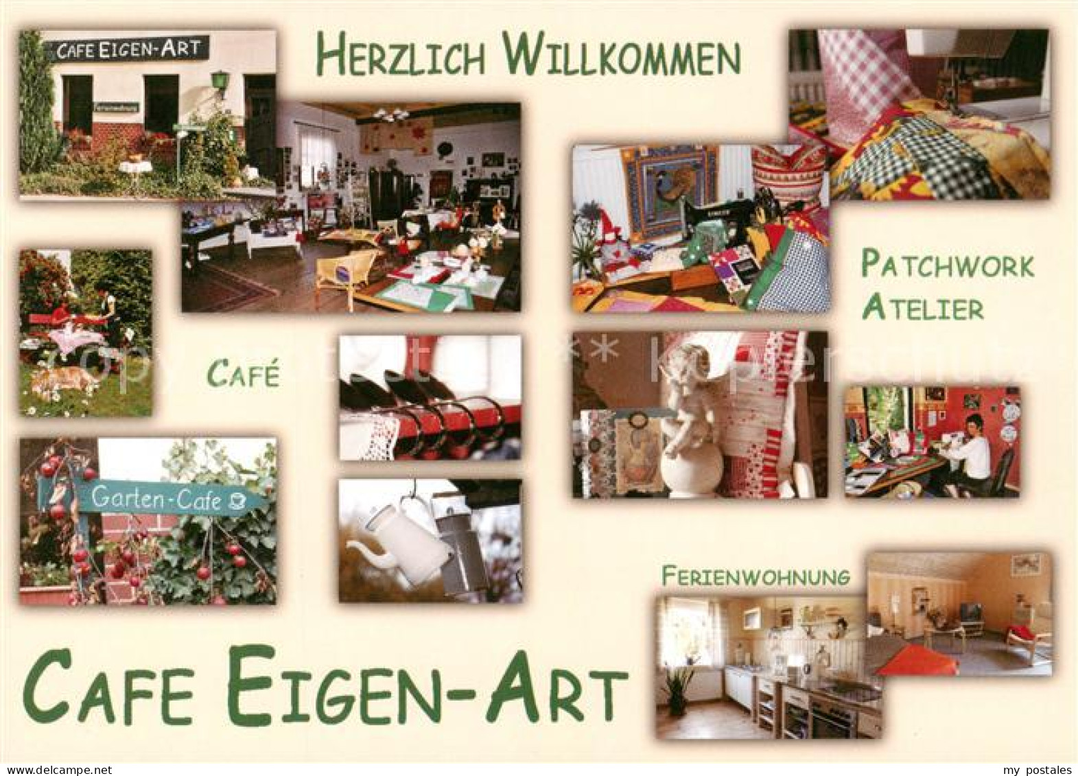 73860290 Boitzenburg Cafe Eigen Art Patchwork Atelier Garten Cafe Ferienwohnung  - Boitzenburg