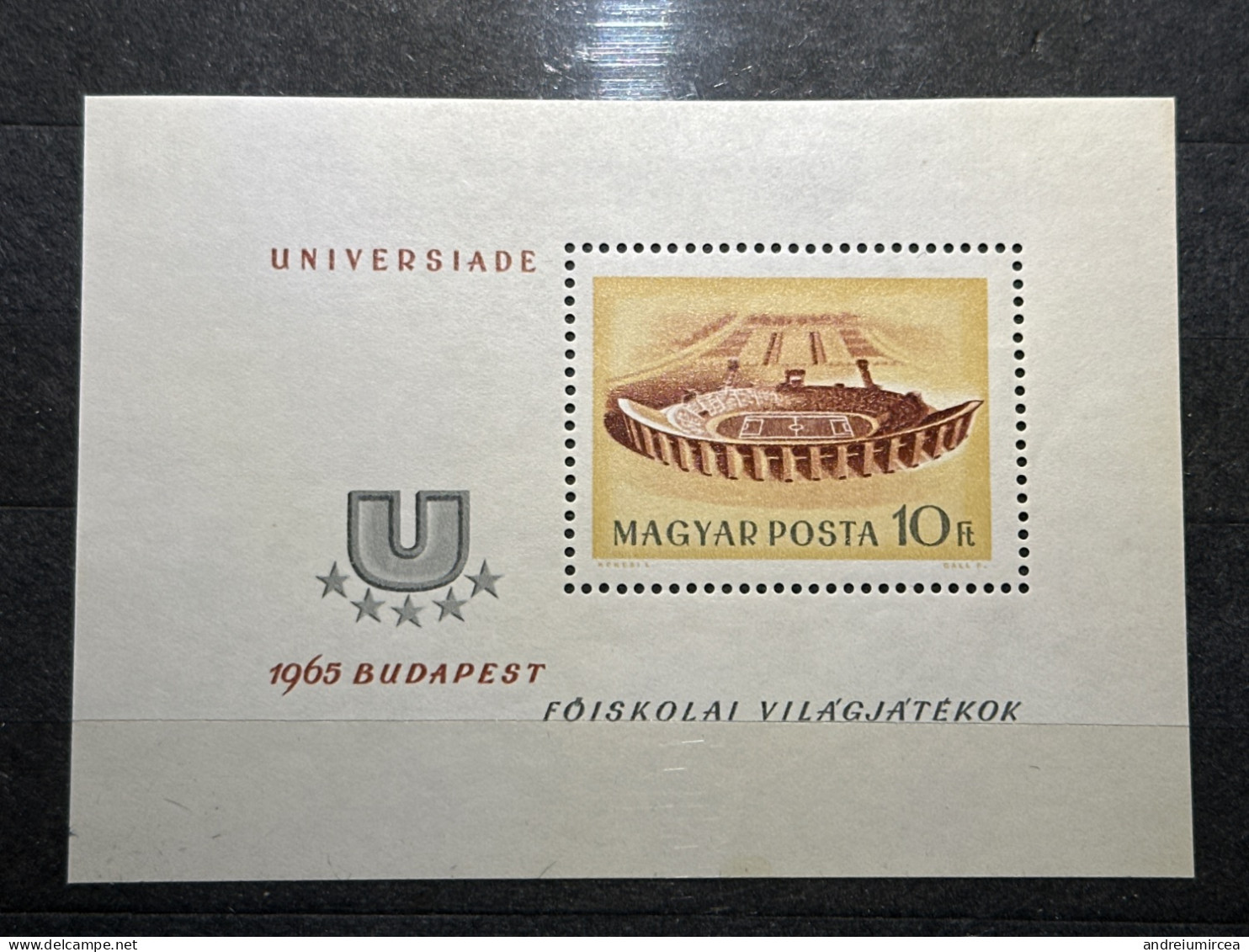 1965 MNH Universiade Budapest - Nuovi