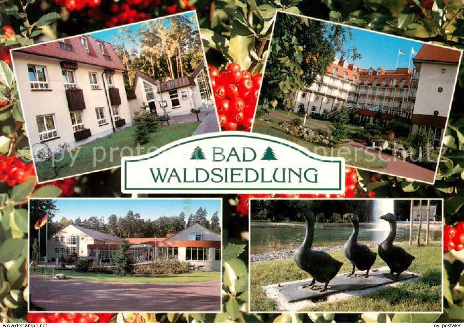 73860278 Wandlitz Bad Waldsiedlung Brandenburg Klinik Hauptgebaeude Orthopaed Un - Wandlitz