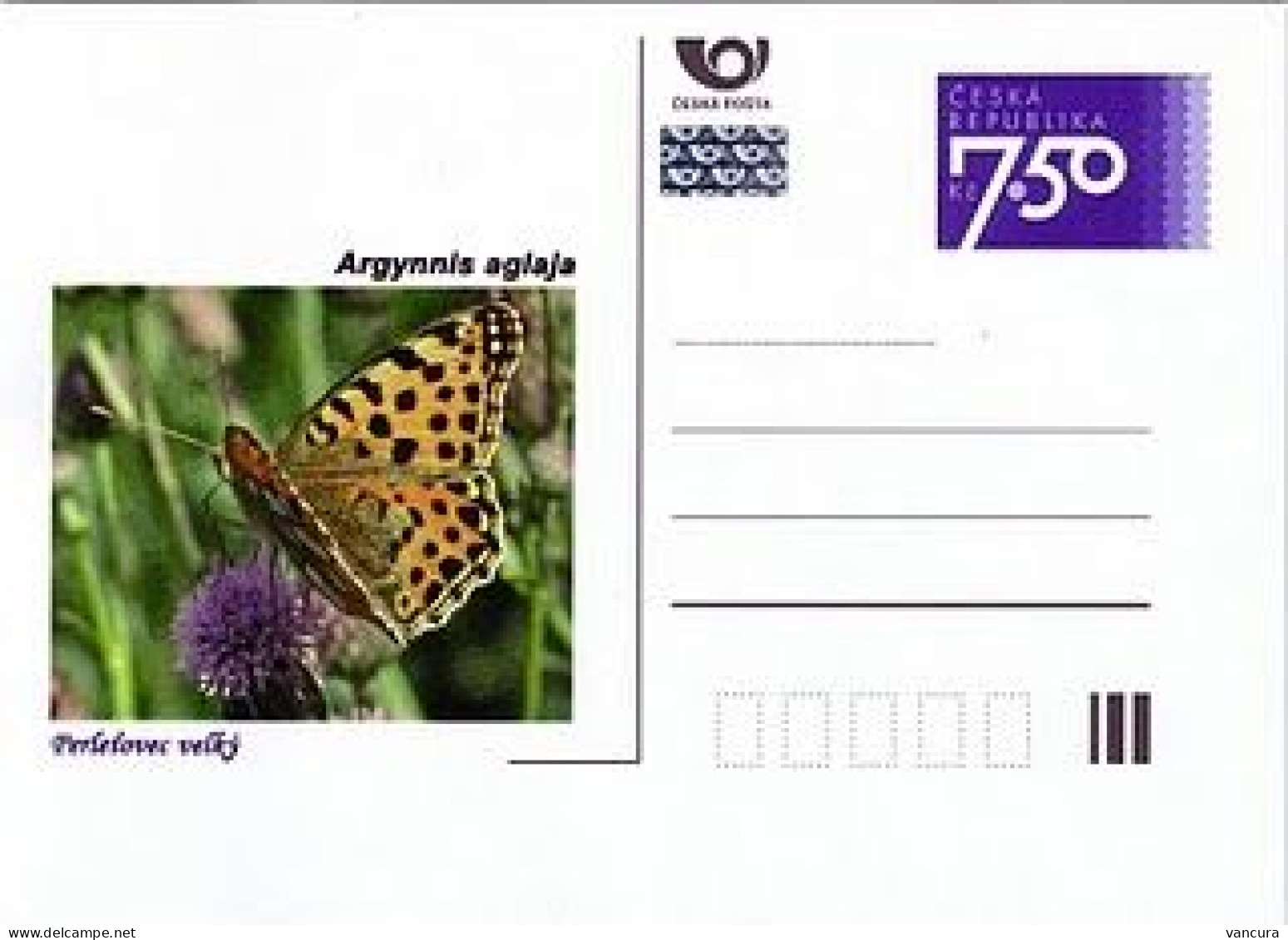 CDV C Czech Republic Butterflies 2006 - Butterflies