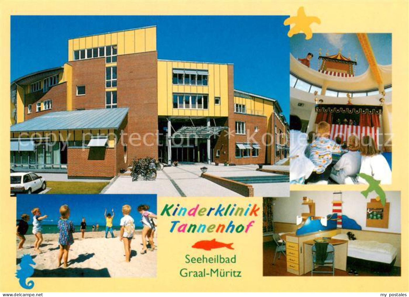 73860268 Graal-Mueritz Ostseebad Kinderklinik Tannenhof Seeheilbad Strand Zimmer - Graal-Müritz