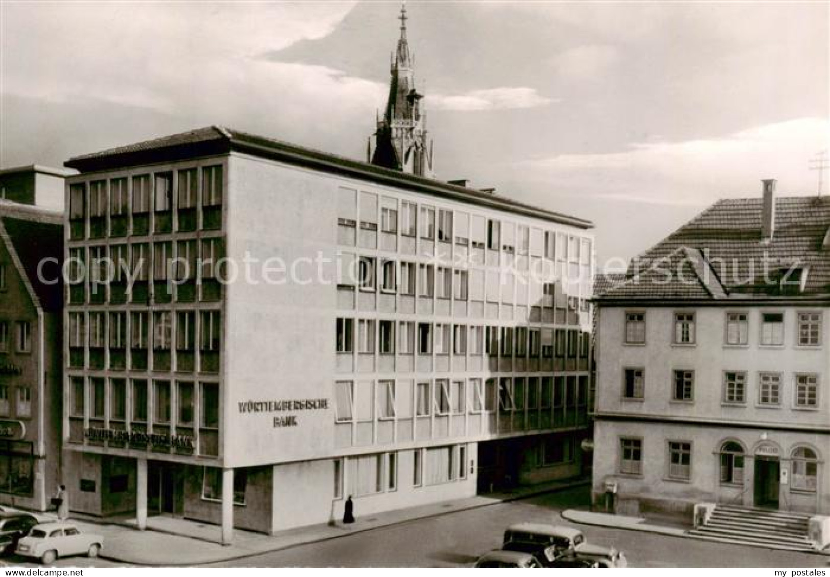 73860251 Reutlingen BW Gebaeude Wuerttembergische Bank  - Reutlingen