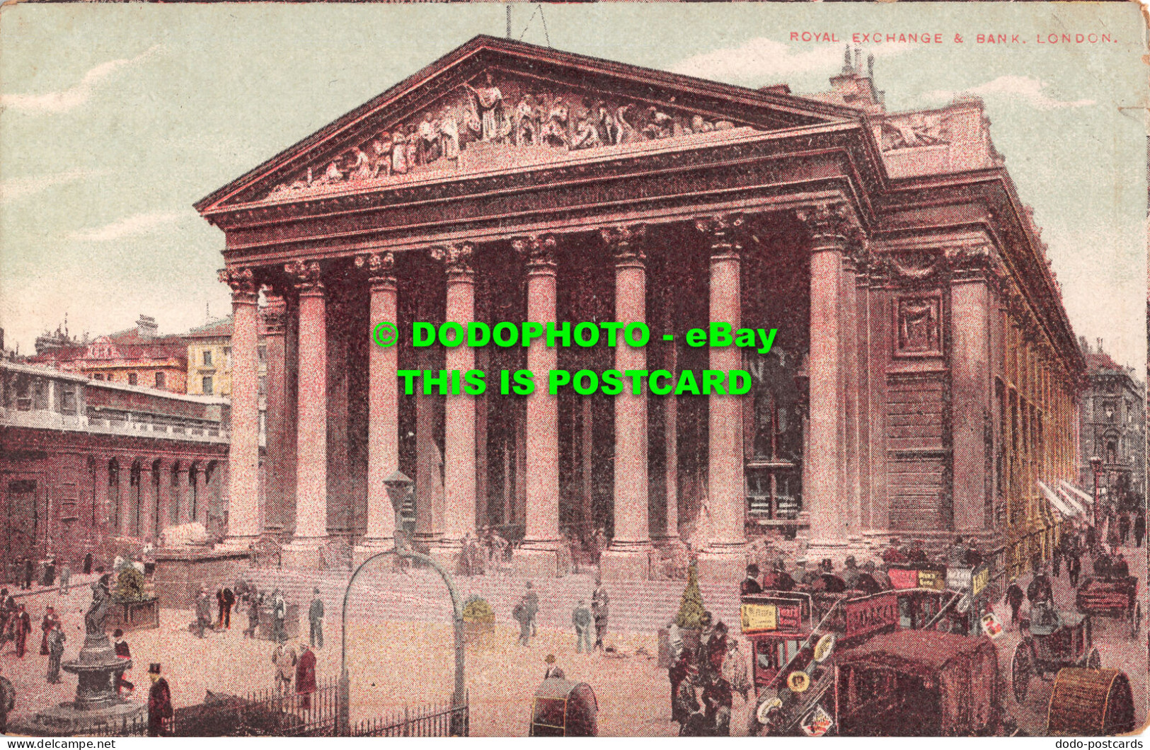 R508207 Royal Exchange And Bank. London - Altri & Non Classificati