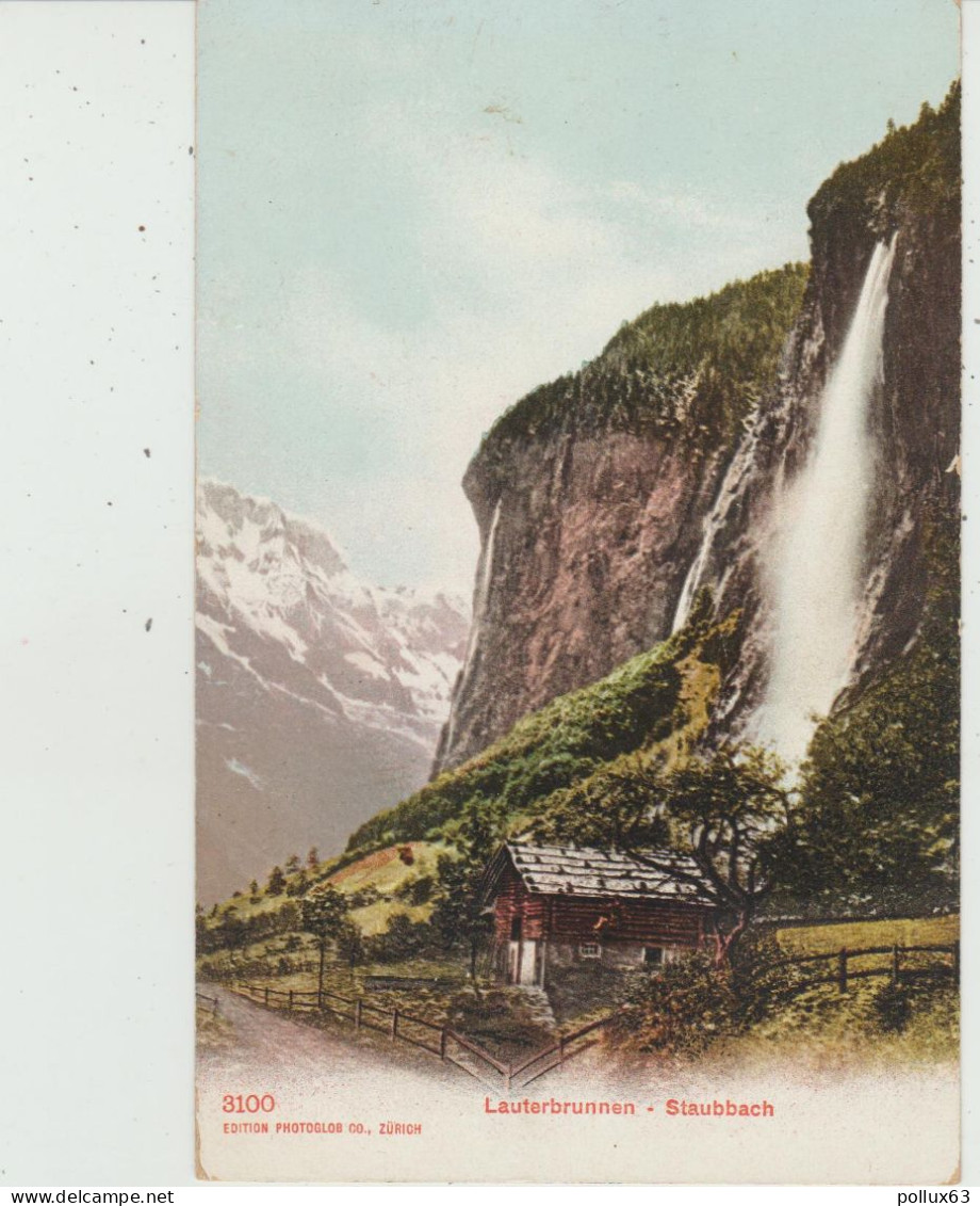 CPA LAUTERBRUNNEN (SUISSE) STAUBBACH - Lauterbrunnen