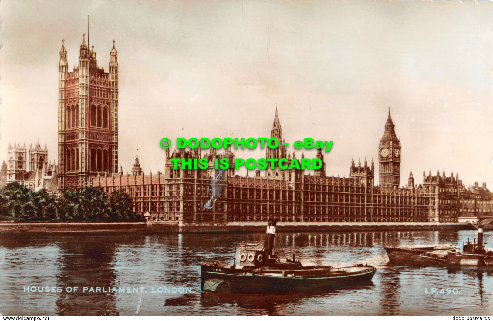 R508523 Houses Of Parliament. London. LP. 490. Lansdowne Publishing. RP - Other & Unclassified