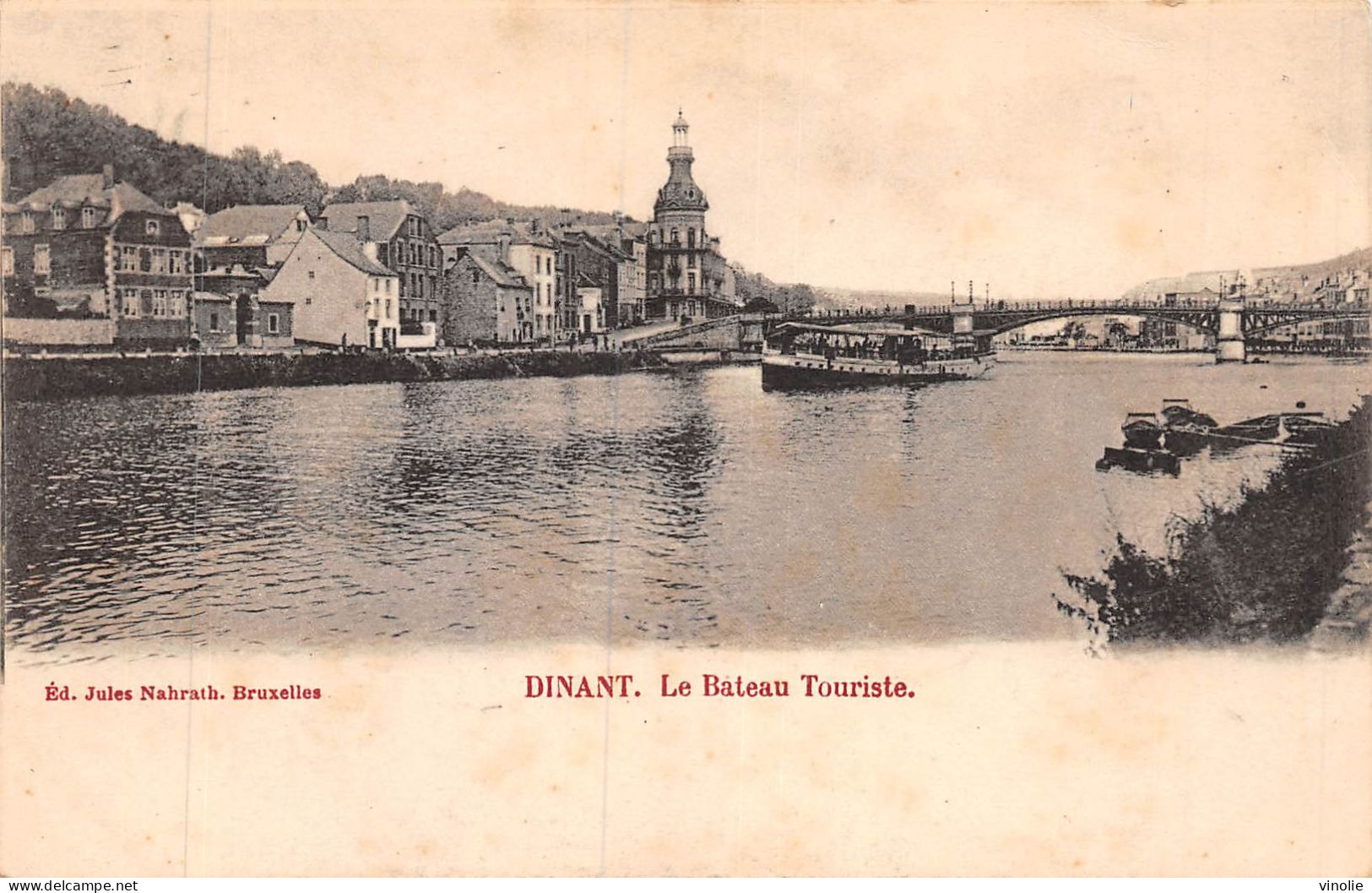 24-5081 : DINANT. BATEAU TOURISTIQUE - Dinant