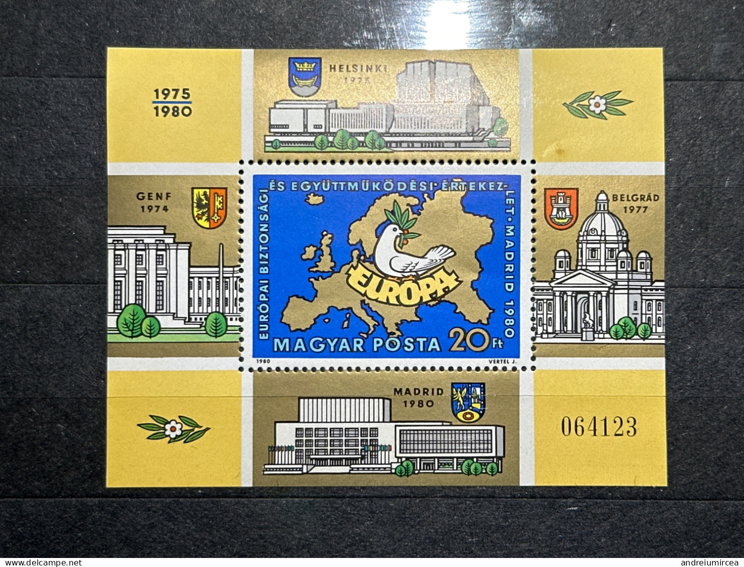 1980 Madrid - Unused Stamps