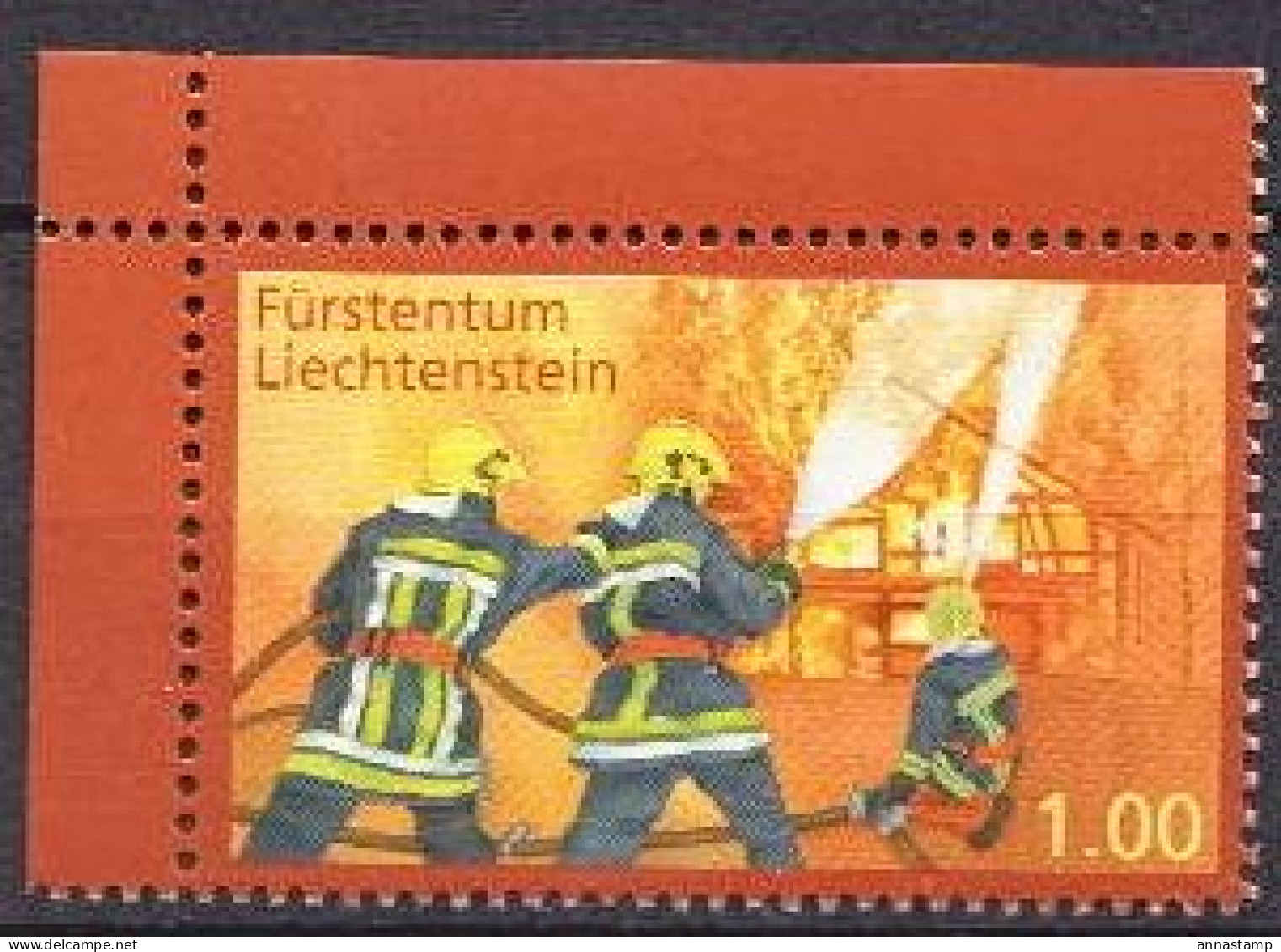 Liechtenstein MNH Stamp - Feuerwehr