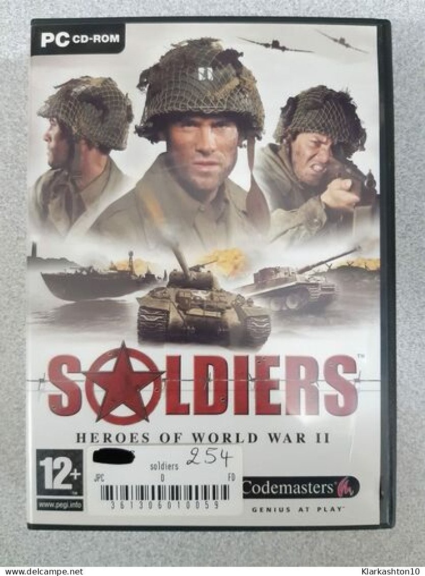 Jeu Vidéo - Soldiers - Heroes Of World War II - Andere & Zonder Classificatie