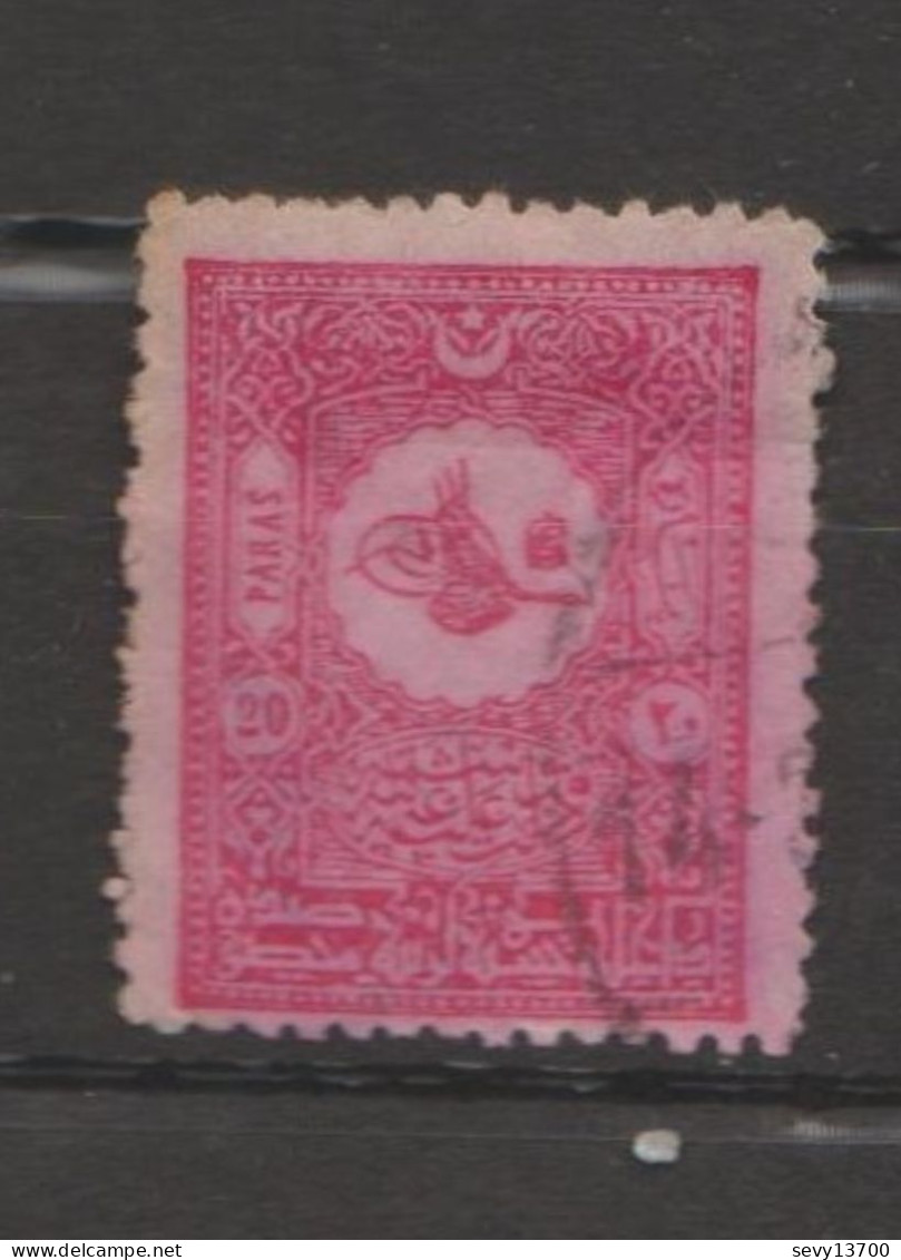 Timbre Ottoman Année 1901 - Mi 88 A - Usados