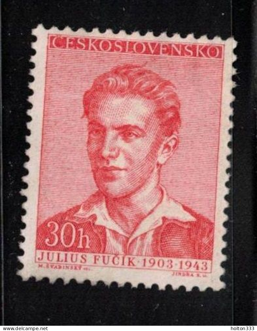 CZECHOSLOVAKIA Scott # 873 Used - Julius Fucik - Used Stamps