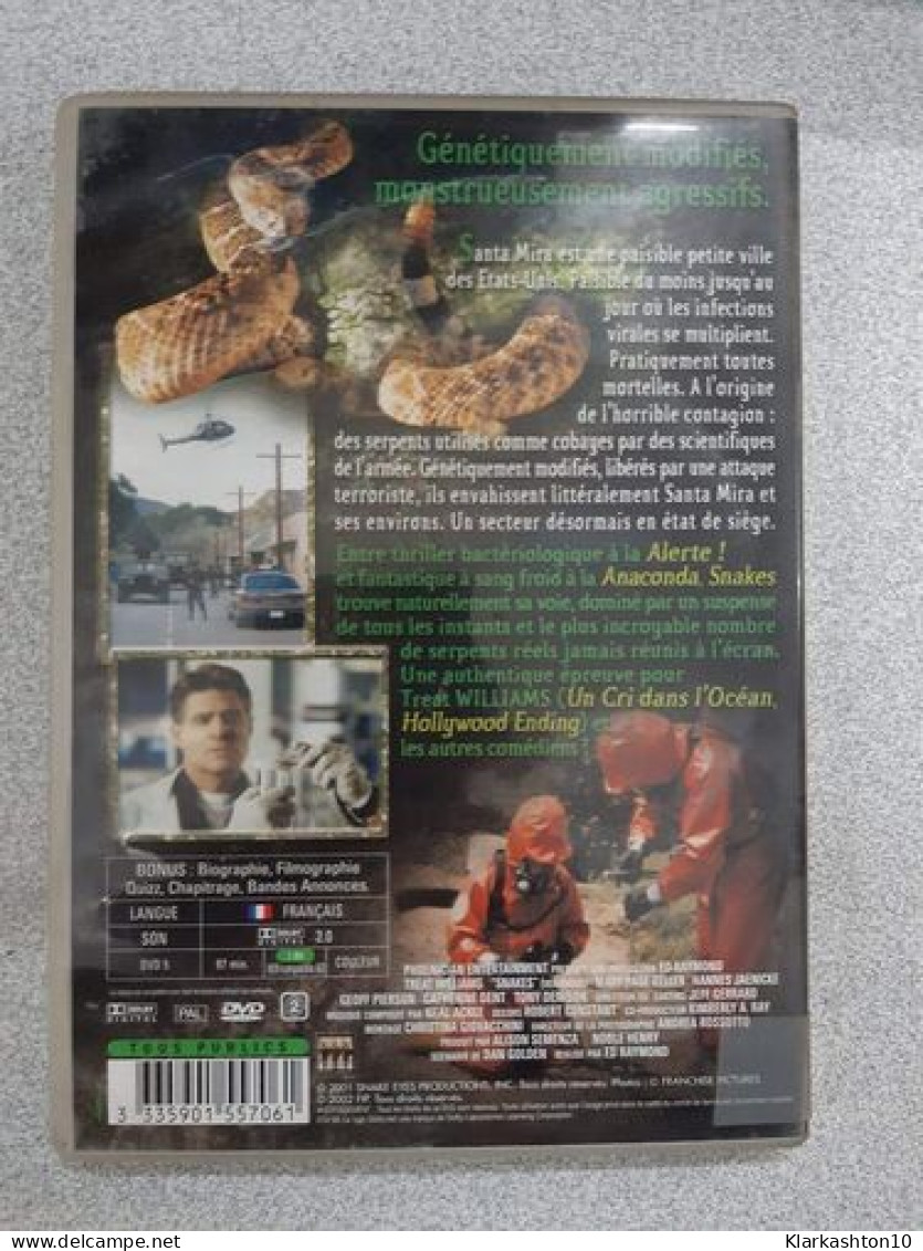 DVD Film - Snakes - Other & Unclassified