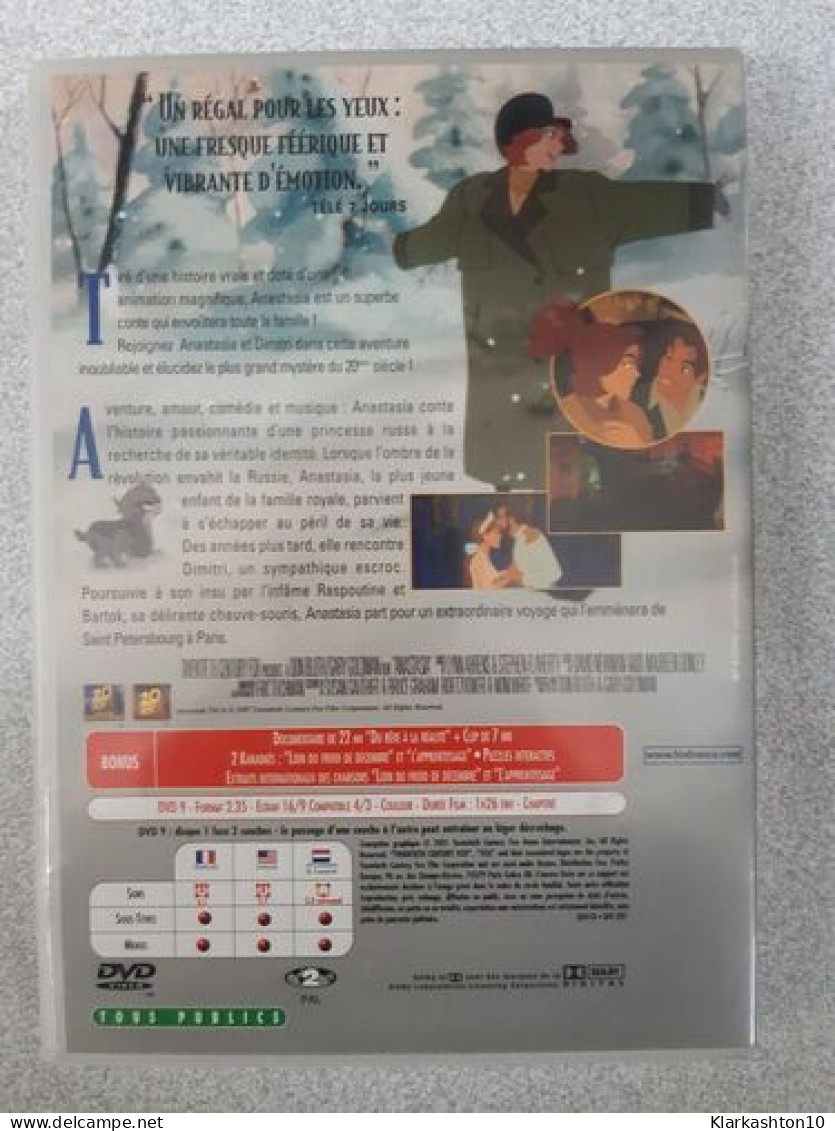 DVD Film - Anastasia - Autres & Non Classés