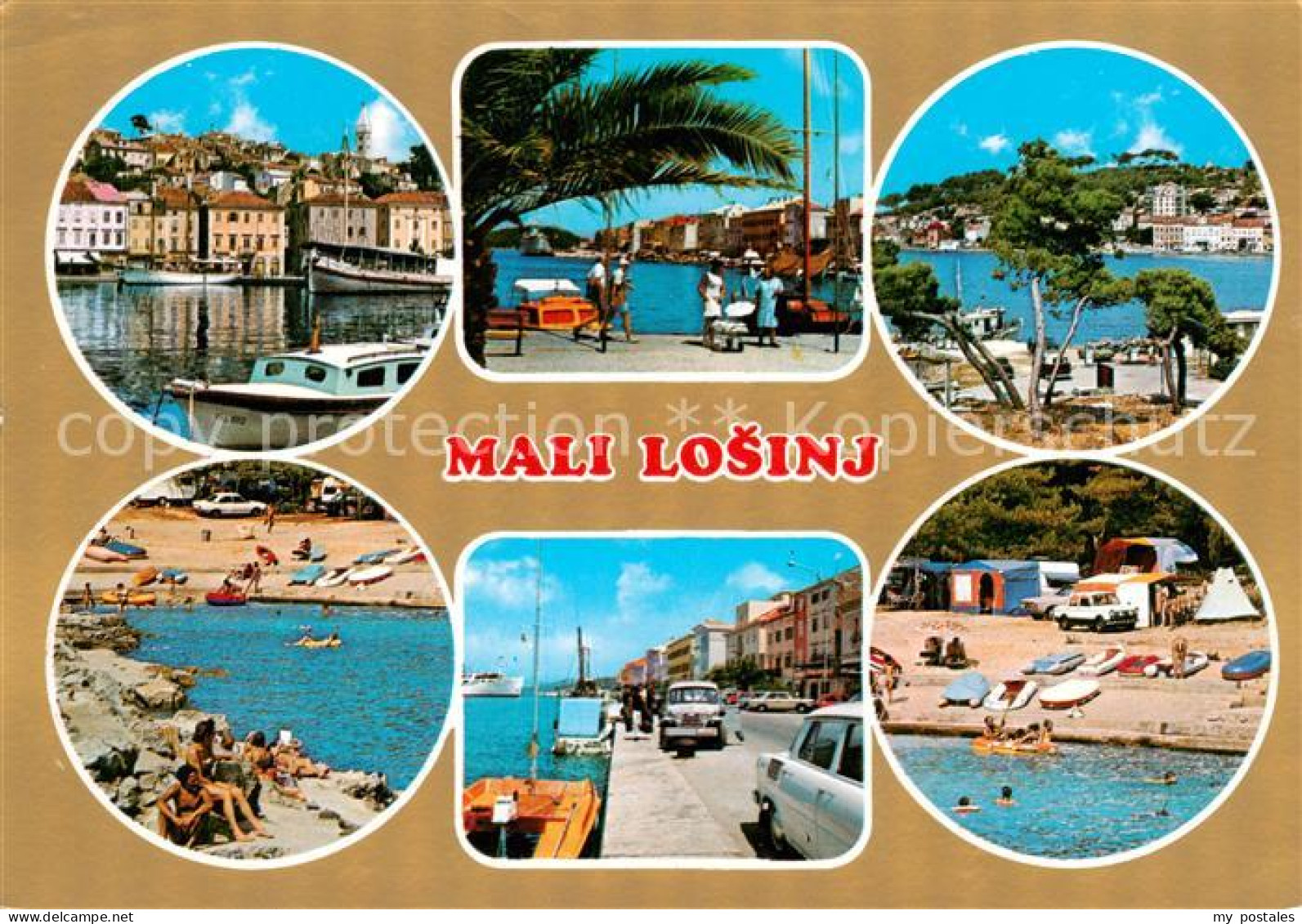 73860110 Losinj Mali Losinj Croatia Hafen Strandpartien Uferstrasse  - Croacia