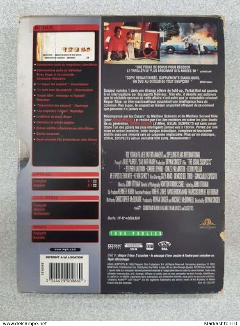DVD Film - Usual Suspects - Autres & Non Classés