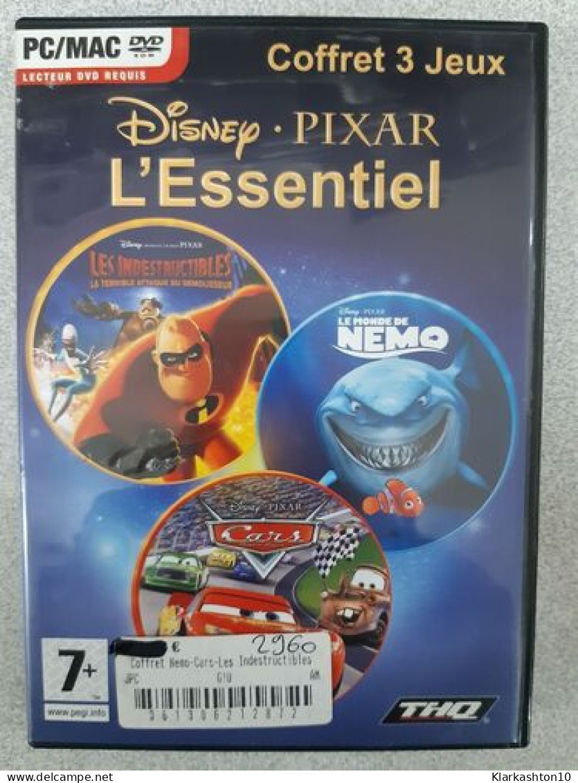 Jeu Vidéo - Disney Pixar - 3 Jeux - Other & Unclassified