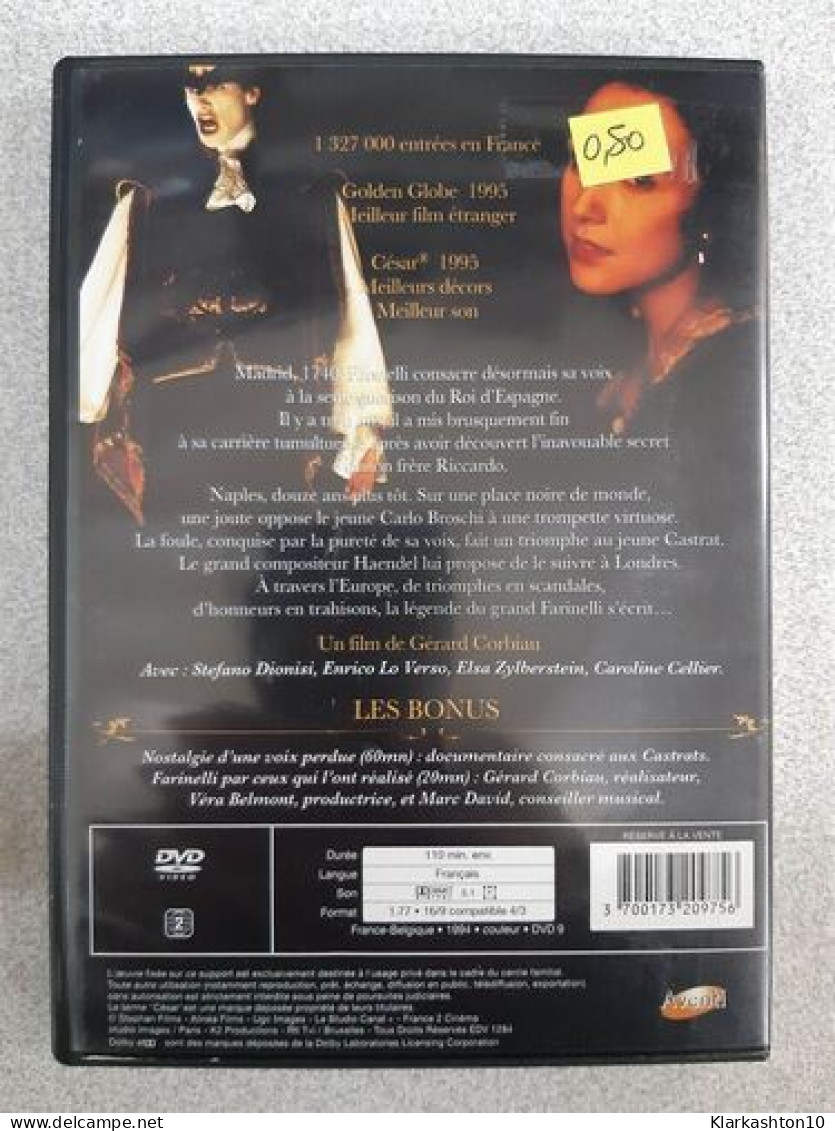 DVD Film Farinelli - Altri & Non Classificati