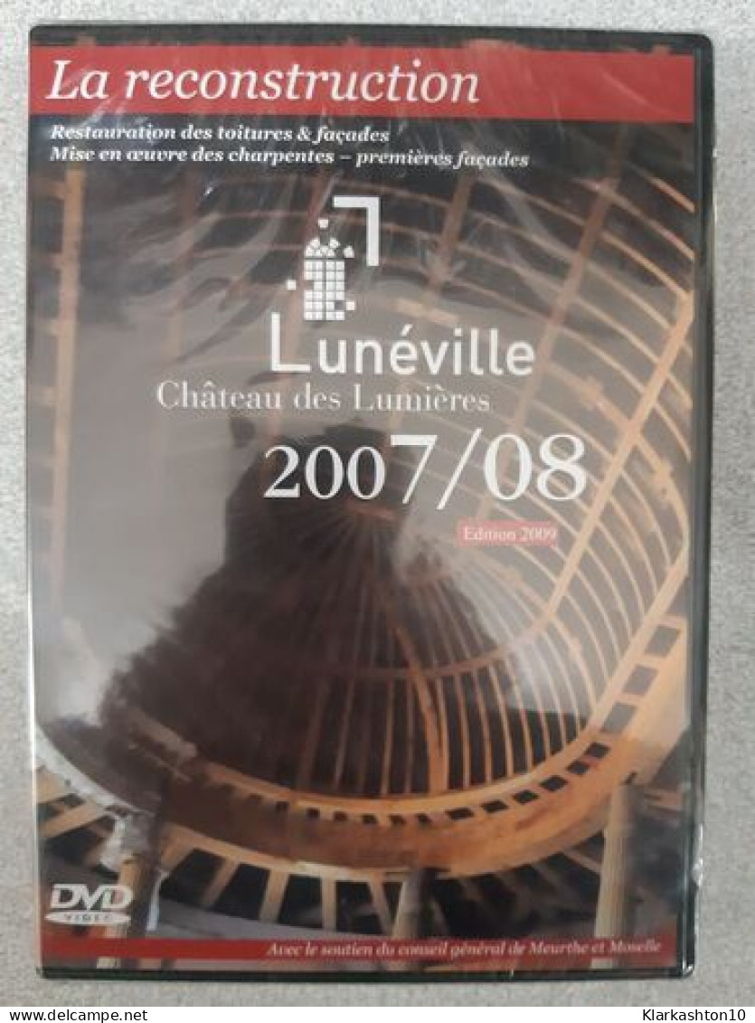 DVD Histoire - Lunéville Châtreau Des Lumières - Andere & Zonder Classificatie