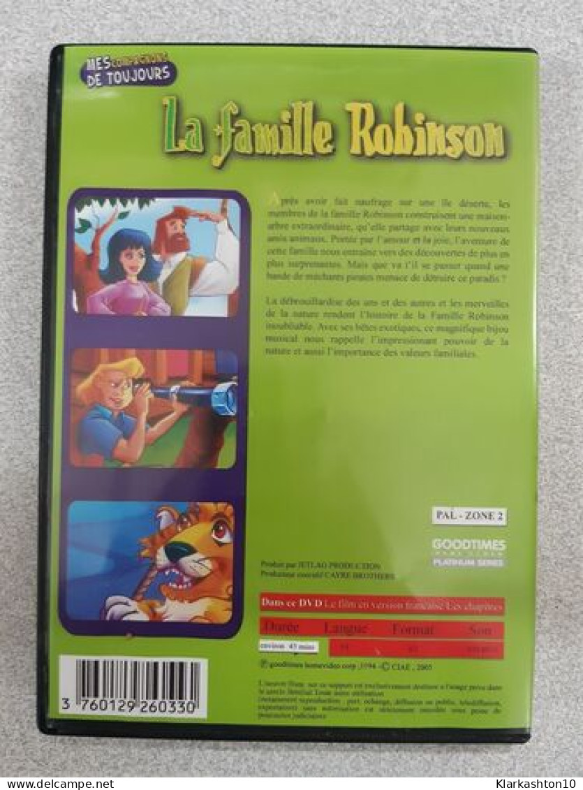 DVD Film Dessin Animé - La Famille Robinson - Andere & Zonder Classificatie