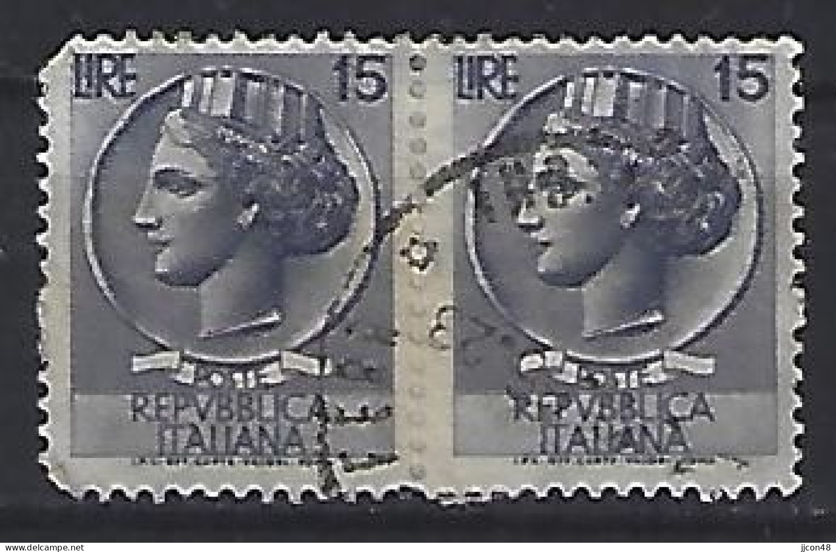 Italy 1956  Italia Turitta (o) Mi.965 - 1946-60: Usados