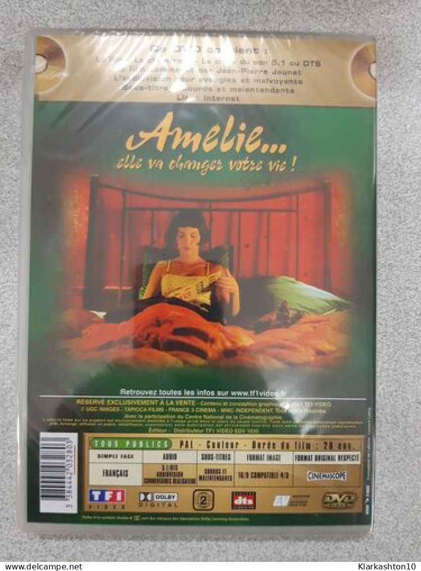 DVD Film - Le Fabuleux Destin D'Amélie Poulain - Autres & Non Classés