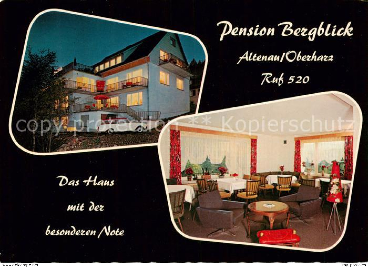 73860082 Altenau Harz Pension Bergblick Gastraum Altenau Harz - Altenau