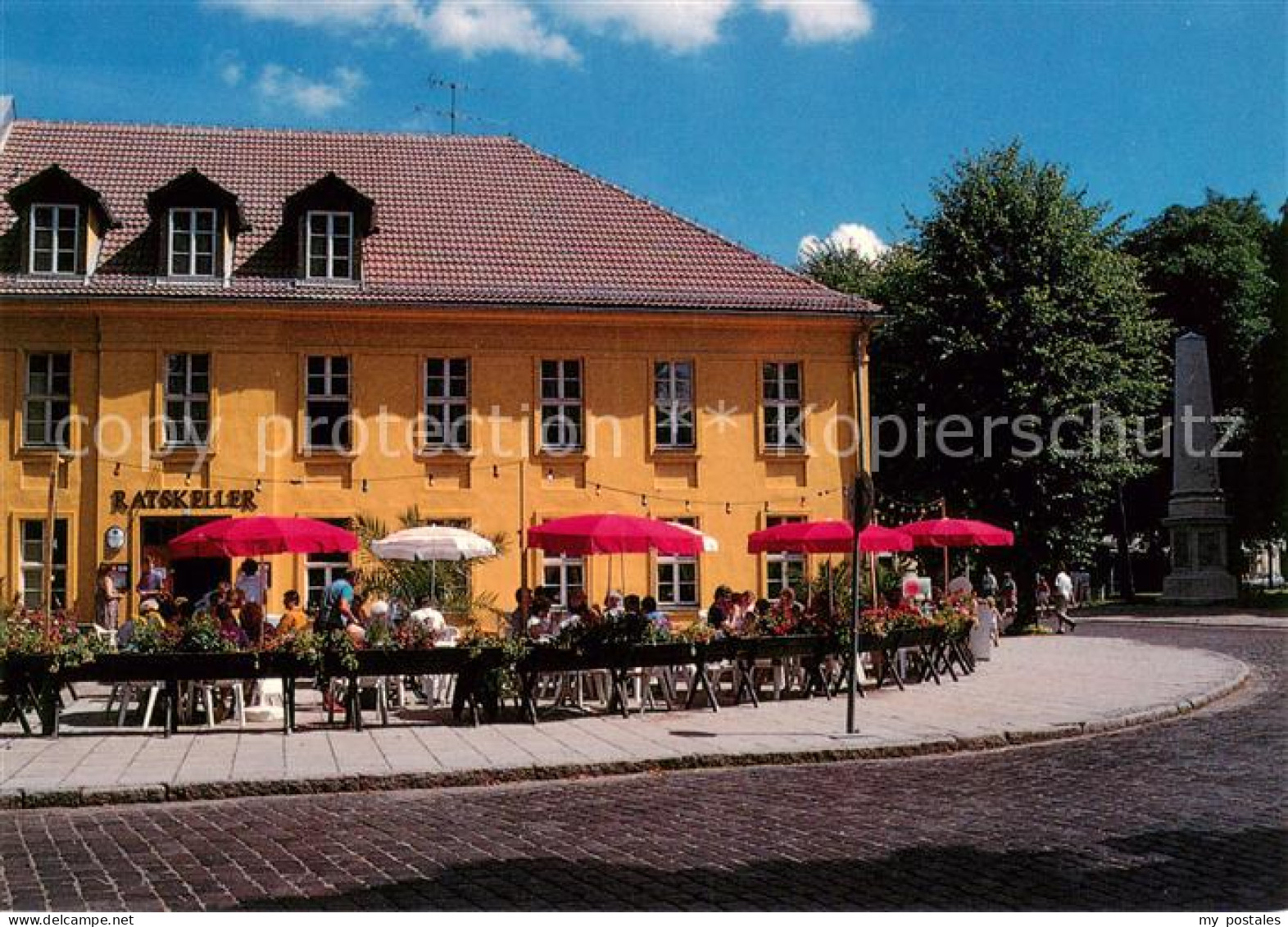 73860074 Rheinsberg Ratskeller Terrasse Rheinsberg - Zechlinerhütte