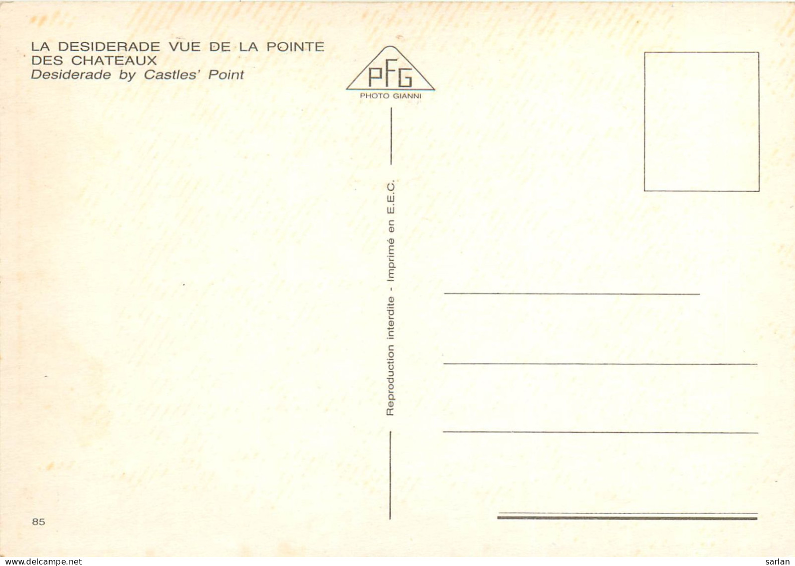 CPM , GUADELOUPE , Scan Recto-verso , * Lot 16- 98 - Other & Unclassified
