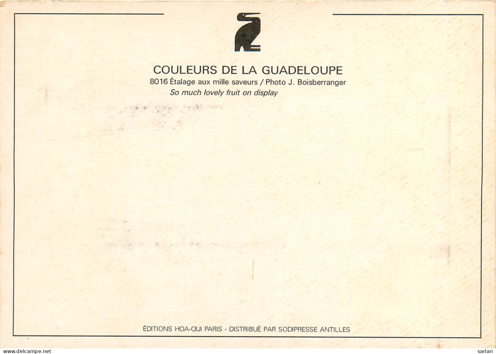 CPM , GUADELOUPE , Scan Recto-verso , * Lot 16- 78 - Other & Unclassified