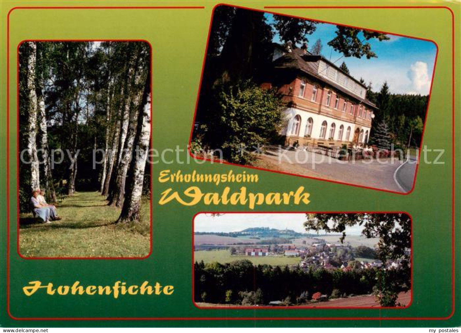 73860035 Hohenfichte Erholungsheim Waldpark Birkenweg Augustusburgblick Hohenfic - Sonstige & Ohne Zuordnung