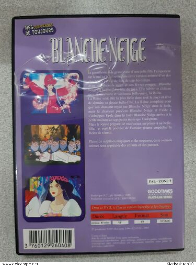 DVD Film Animé - Blanche-Neige - Autres & Non Classés