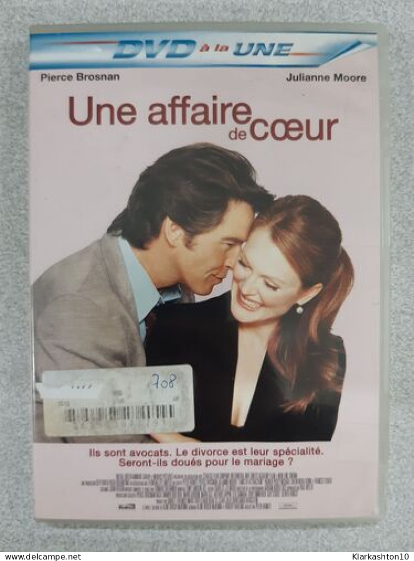 DVD Film - Une Affaire De Coeur - Otros & Sin Clasificación