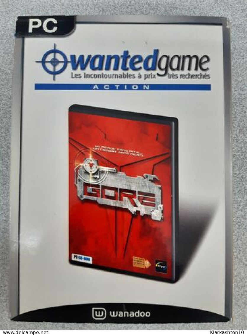 Jeu Vidéo - Wanted Game Gore - Other & Unclassified