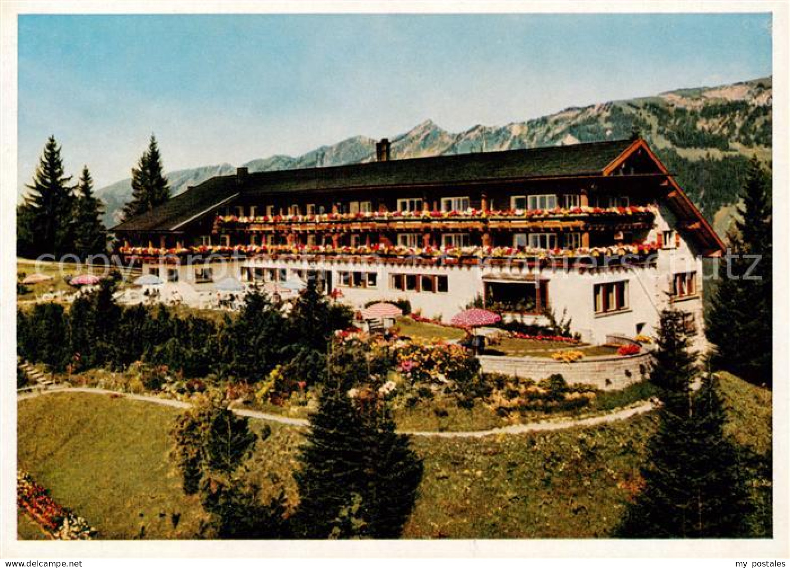 73860016 Sonthofen  Oberallgaeu Berghotel Allgaeuer Berghof Mit Alpe Eck  - Sonthofen