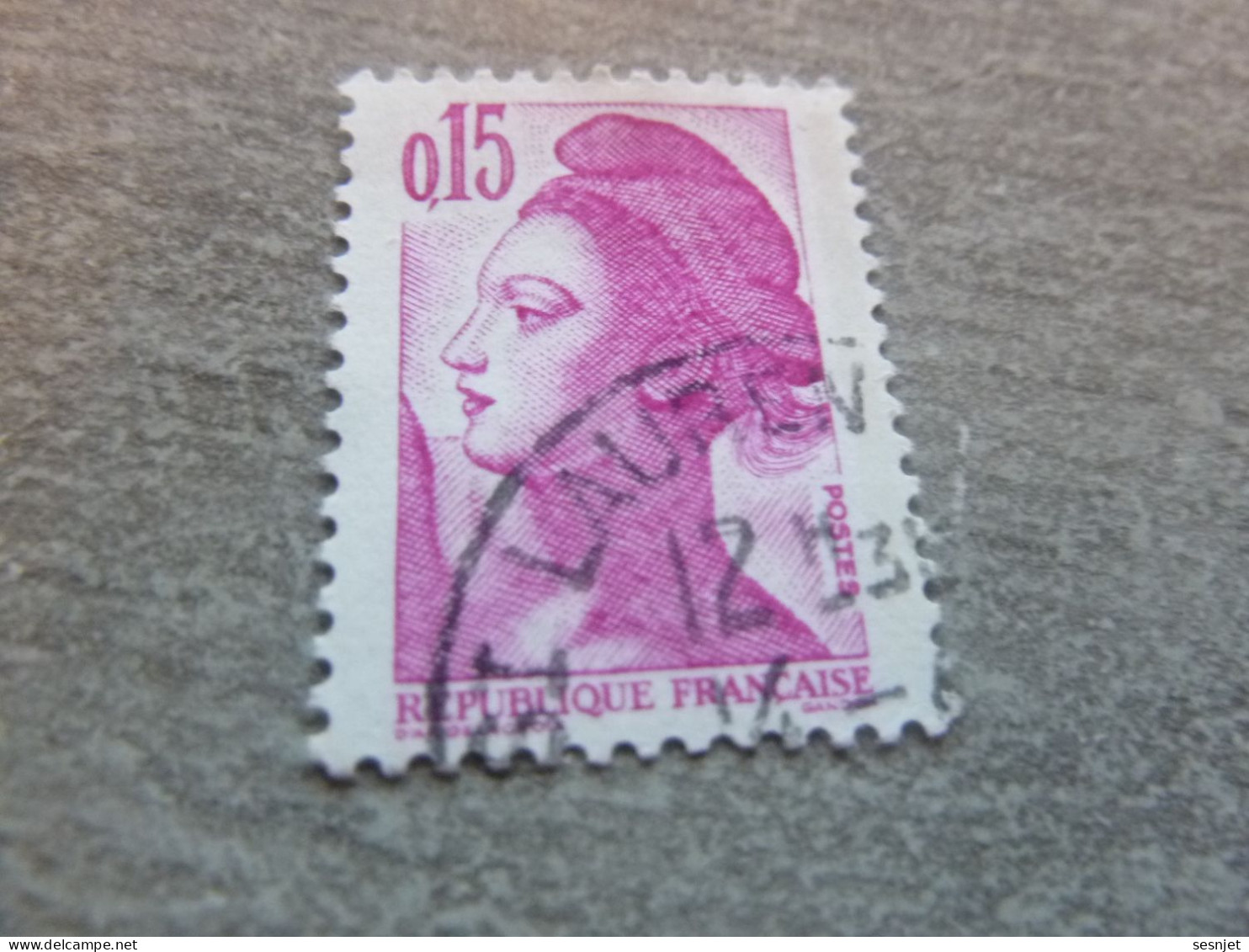 Liberté De Gandon - 15 C. - Yt 2180 - Rose - Oblitéré - Année 1982 - - 1982-1990 Liberté (Gandon)