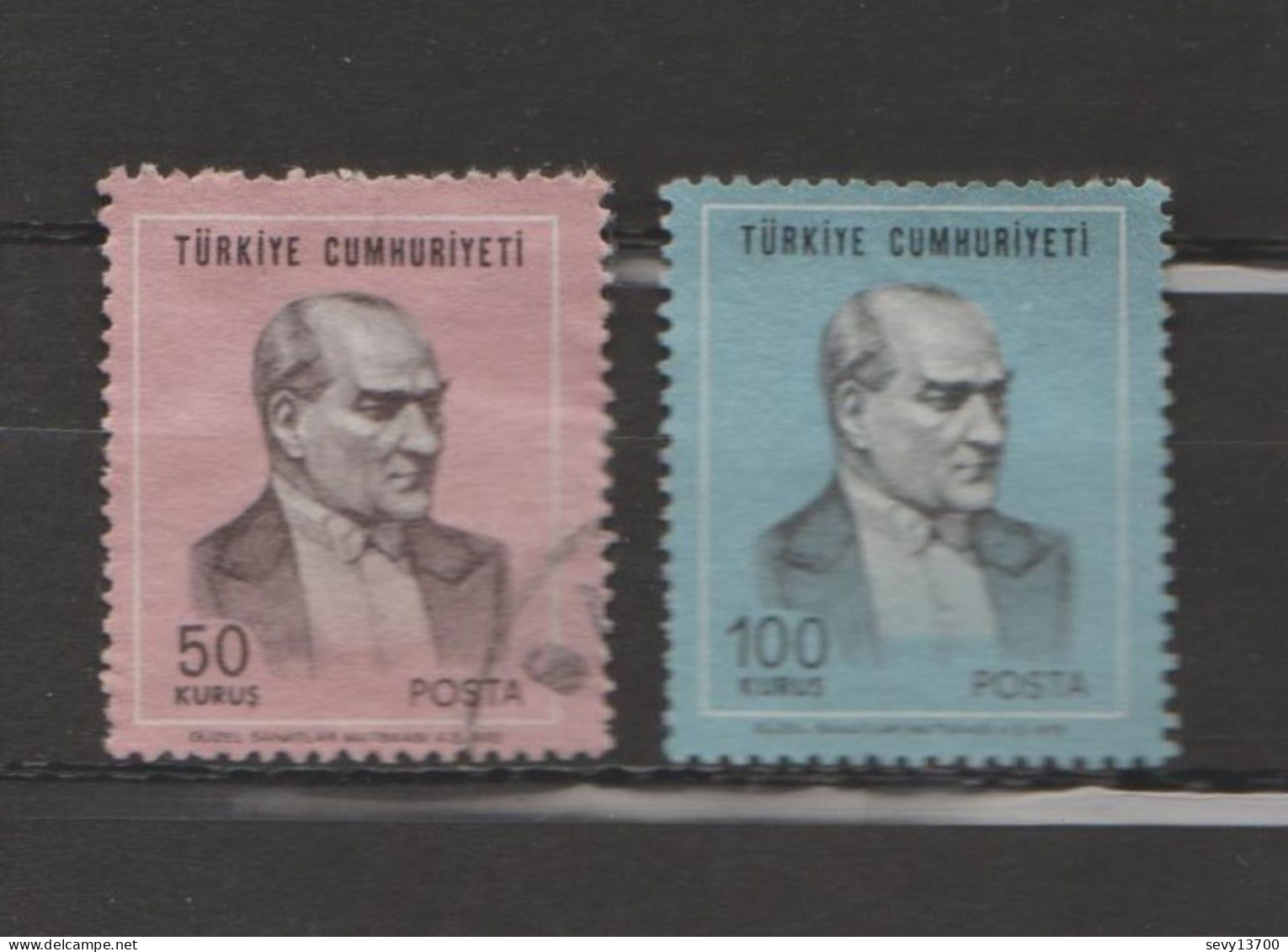 Turquie - Lot 33 Timbres Atatürk Mi 1276 - Mi 1280 - Mi 1301 - Mi 958 Y - Mi 946 Neuf - Mi 960 Y - Mi1493 - 1495 - 2172 - Collezioni & Lotti